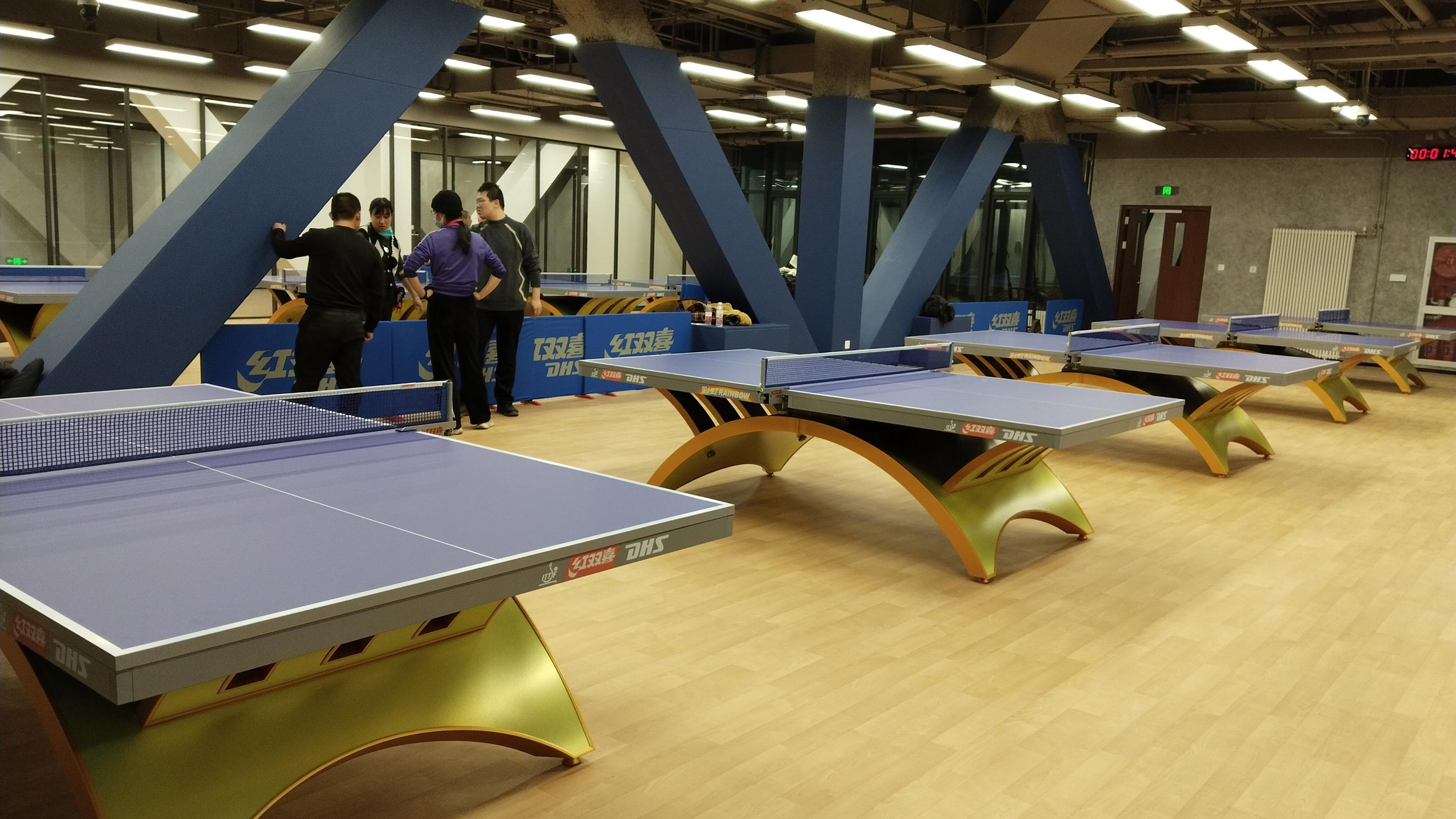 紅雙喜乒乓球臺(tái)，運(yùn)動(dòng)體育器材